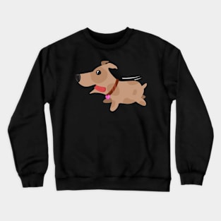 Cute Dog Design Art Crewneck Sweatshirt